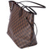 Louis Vuitton Neverfull MM Tote Bag N51105 Ebene Damier Canvas